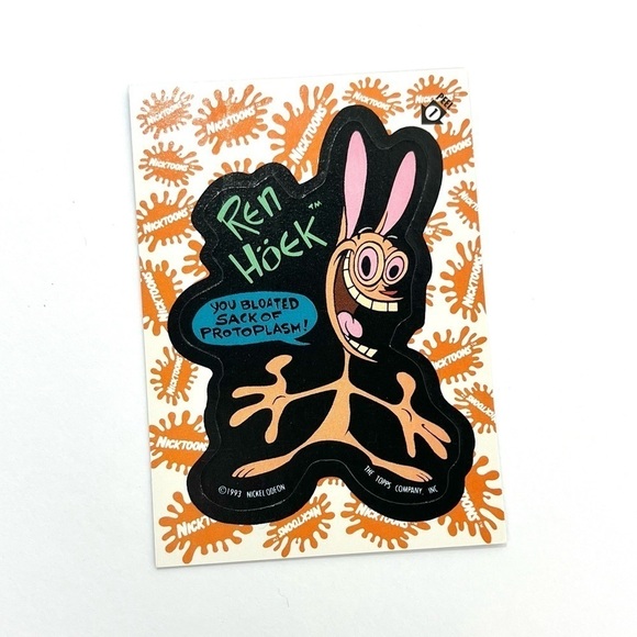 Vintage Nicktoons 1993 Topps Nickelodeon Complete Sticker Set (3 sets per order) - Picture 3 of 13